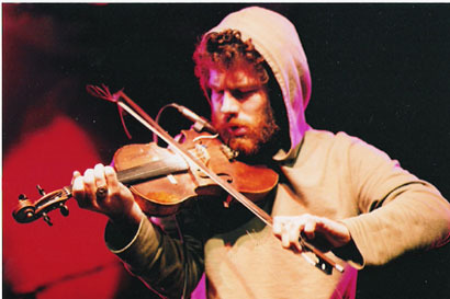 Ashley MacIsaac, in thug uniform