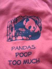 Pandas just poop too damn much!