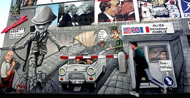 This very piece of the Wall was stolen