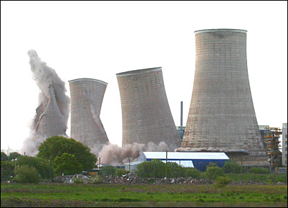 Chapelcross towers falling down, falling down, falling down...