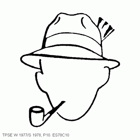 Bing Crosby's hipster sombrero