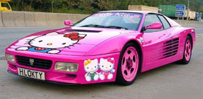 Hello Kitty Ferrari