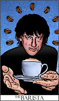 Metrosexual Barista Card