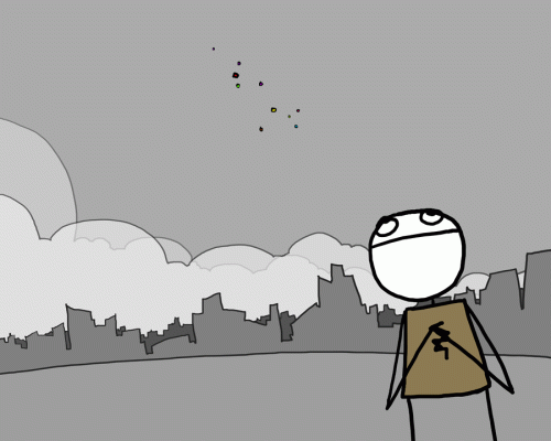 Today the world has beautiful colours