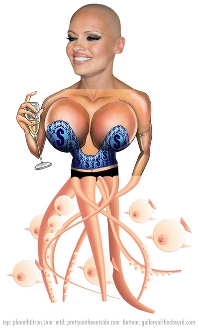 Pamela Anderson, the exquisite corpse