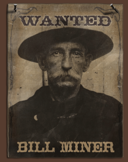 Bill Miner wanted poster
