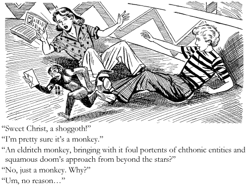 Monkey or Shoggoth