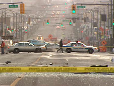 Starbucks Explosion, Broadway Avenue