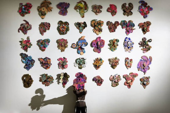 James Green’s mask exhibit