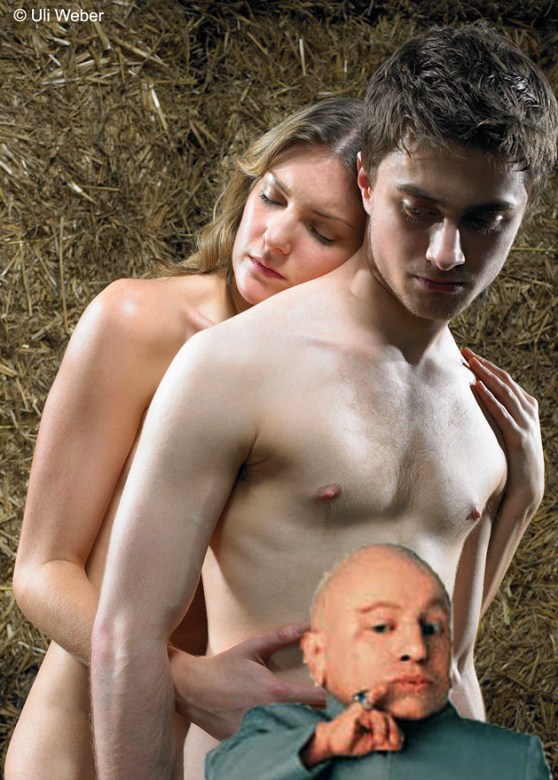 Daniel Radcliffe and his peen protector