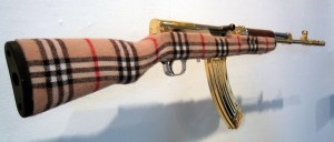 Burberry AK 47?