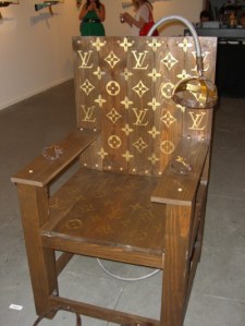 Louis Vuitton Electric Chair