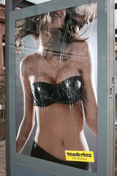 Wonderbra is bulletproof!