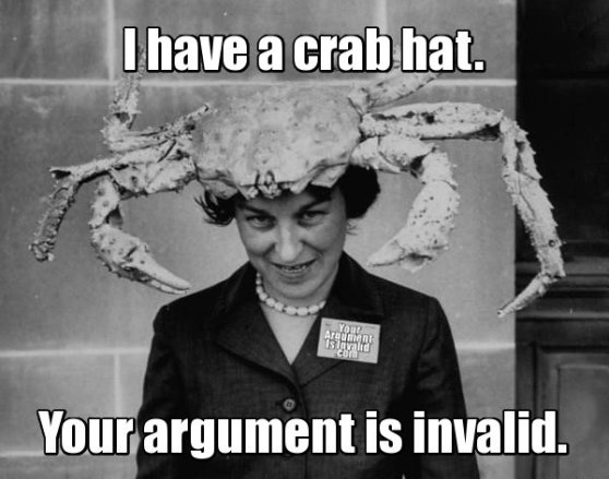 I have a crab hat