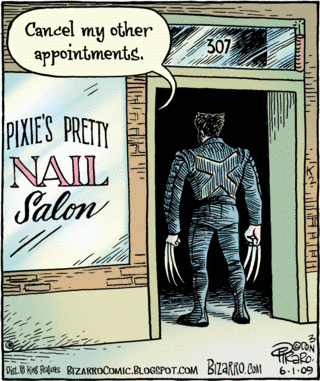 Wolverine is a big tipper