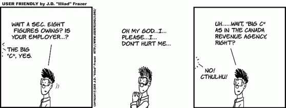 Cthulhu comes to collect