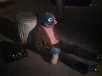 Sad Grover has a sad