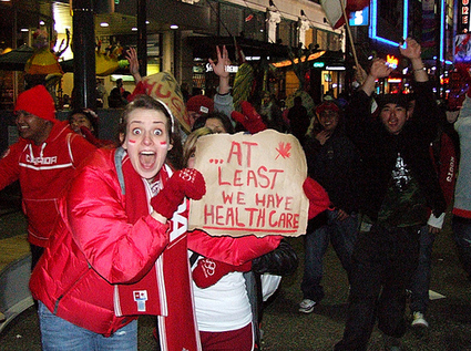 Canada wins, cuz at least we have health care