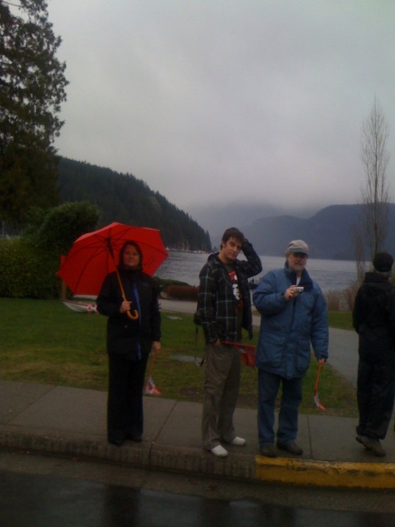 Deep Cove on Olympic Torch Route