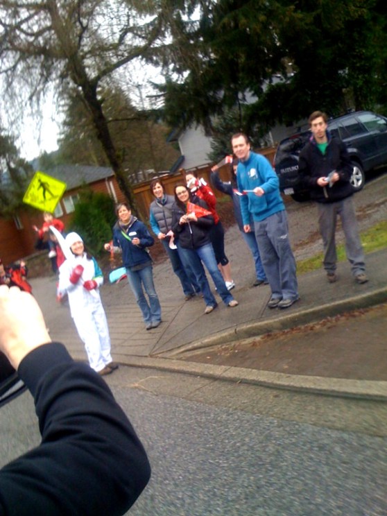 Olympic Torchbearer Deep Cove
