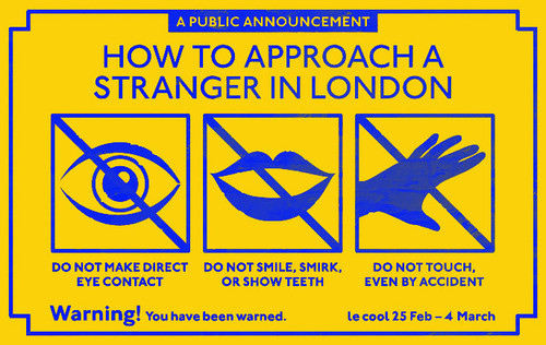 How to approach a stranger in London