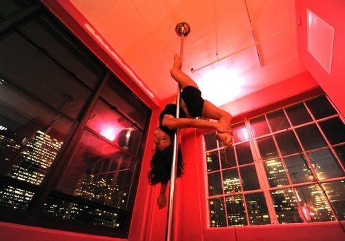 Pole Dancer Jenyne Butterfy raises the bar