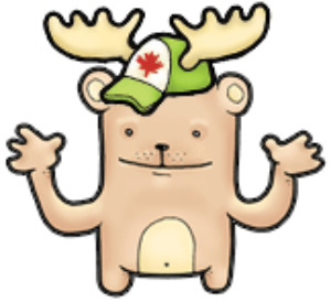 Northern Voice Mascot, PedoBearMoose, yo!