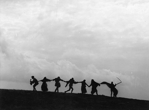 The Seventh Seal Party Conga Line