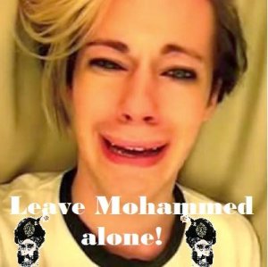 Chris Crocker sez leave mohammed alone on Everybody Draw Mohammed Day