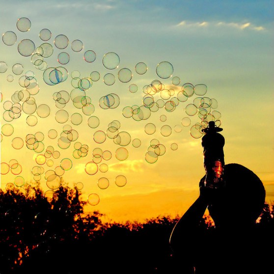Bubble Sunset by Khosey1 on Flickr