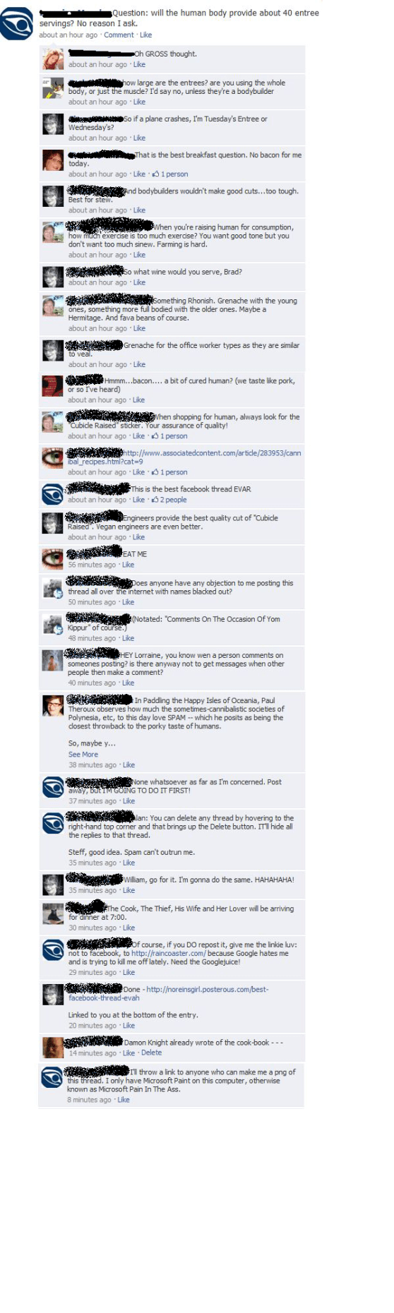 Best Facebook Thread Ever in history