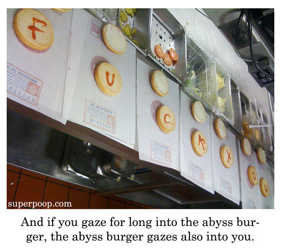 I'll have a double chili nihilismdog to go