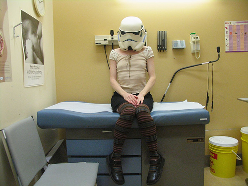 Even stormtroopers need a checkup now and again