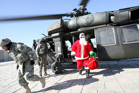 Santa's on the move
