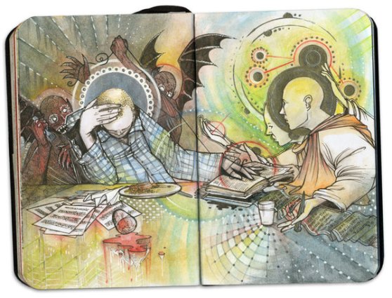 This was Jack Kerouac, every single day