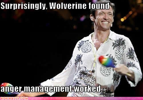 Wolverine was a big hit on the Carnaval Cruise Line lido deck