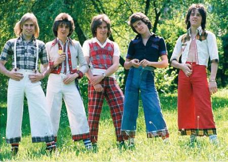 Bay City Rollers are rocking the rocker look insofar as it applies to the Scots anyway