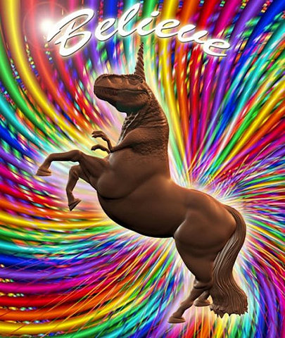 I believe in Godzillacorn!!! and Rainbows!!!