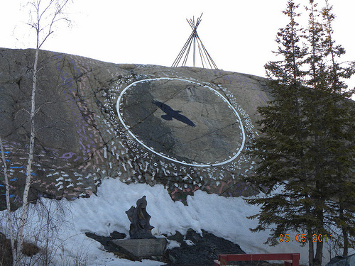 Yellowknife outdoor art actually better than most in Vangroover