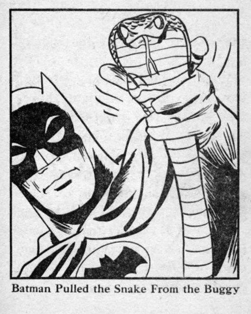 Batman's Buggysnake was HUGE!