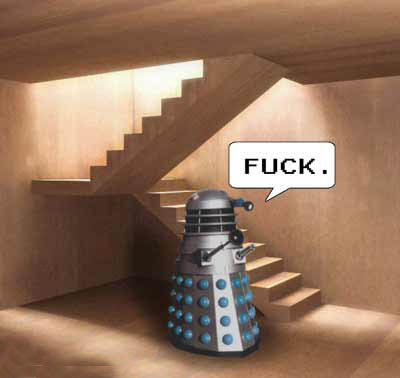 Daleks rule the world but only on the ground level