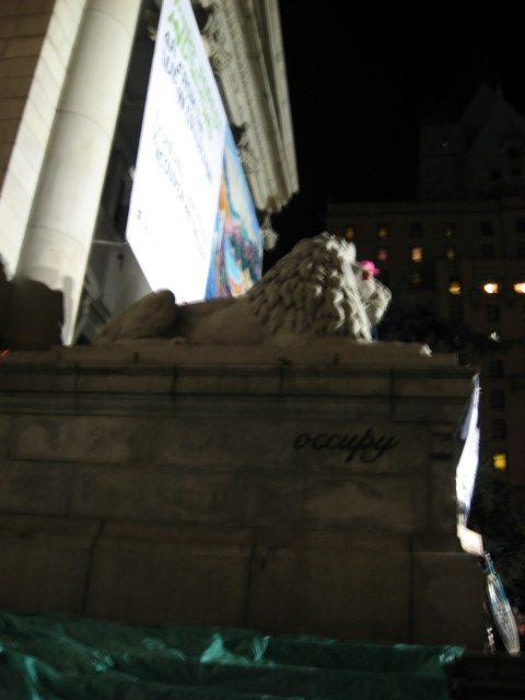 Occupy Vancouver. I'm not lion, this got censored on Flickr