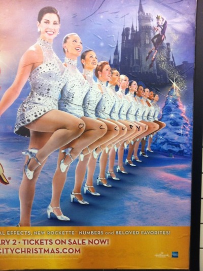 Occupy Rockettes. If Michael Lohan can do it, you can too!