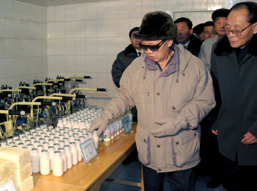 Kim Jong Il better be thirsty