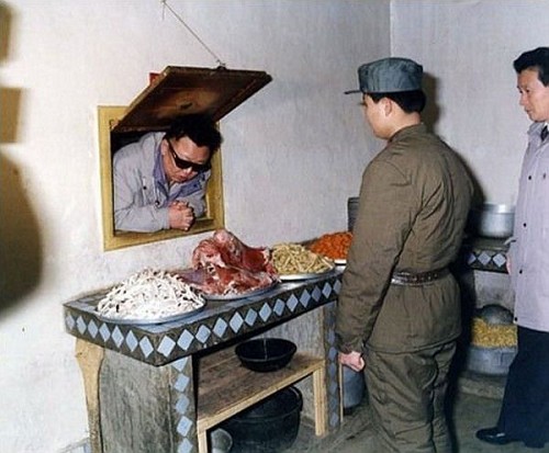 Kim Jong Il goes down the rabbit hole