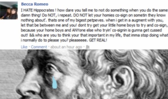 The Most Perfect Facebook Status Update of All Time 