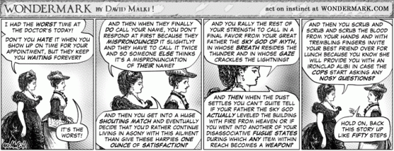 I hate Appointments...and the reminder phonecalls, don't get me started!