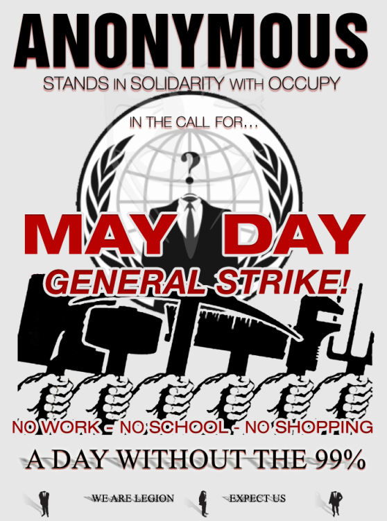 Be Anonymous this May Day!
