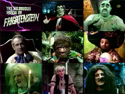 The Hilarious House of Frightenstein is not exactly the Brady Bunch