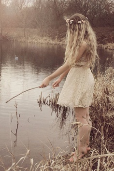 Soon to be me. Titania, queen of hippie fisherpersons